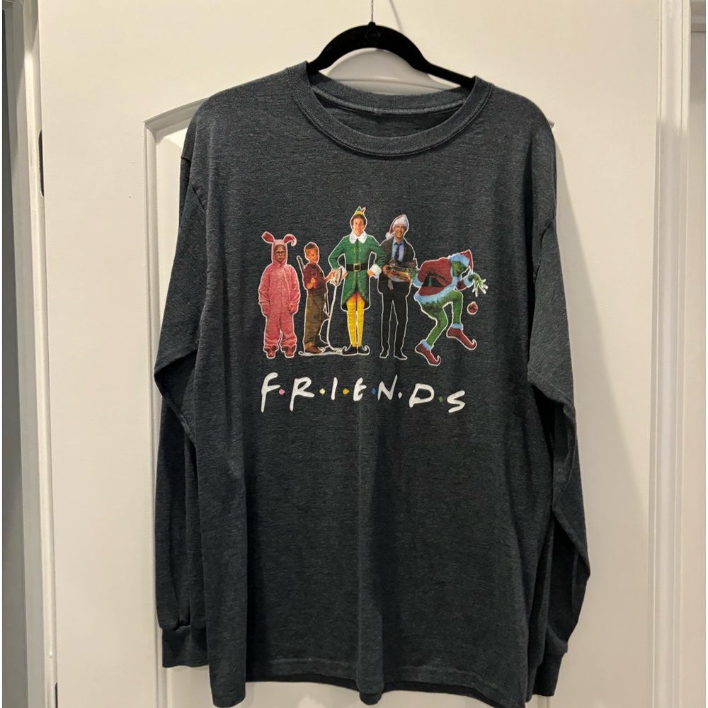 Christmas longsleeve tshirt; worn once